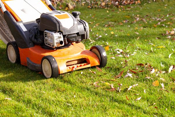 Fall Mowing in Sandy